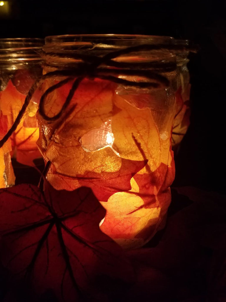 Crafty Little Candles For Your Fall Table