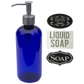 Milkweed Farms  Plastic Soap Dispenser With Stainless Pump