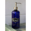 Milkweed Farms  Plastic Soap Dispenser With Stainless Pump